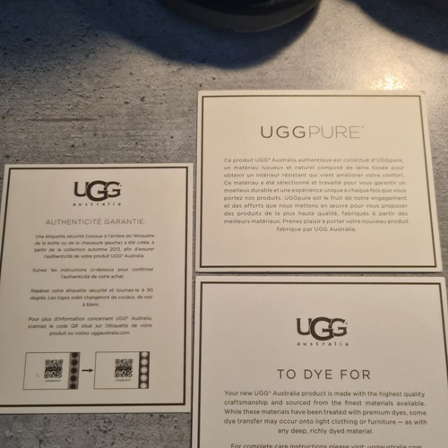 Ugg Australia Kourtney Short Boot black suede grey fur size 36 used