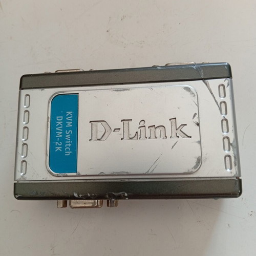D-Link KVM Switch used with scratches