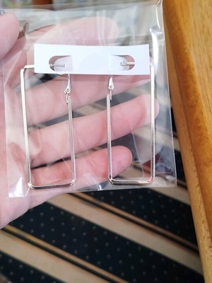 Square earrings new