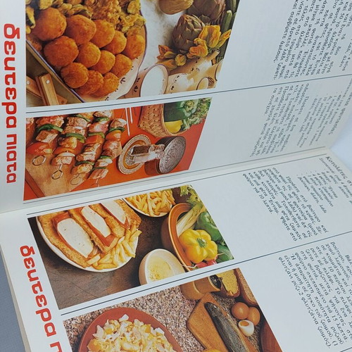 Recipe booklet Dutch Edam cheese like new