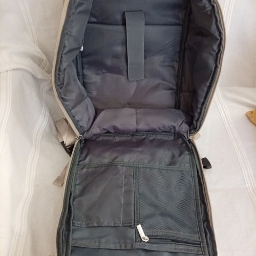 Backpack from temu like new, beige