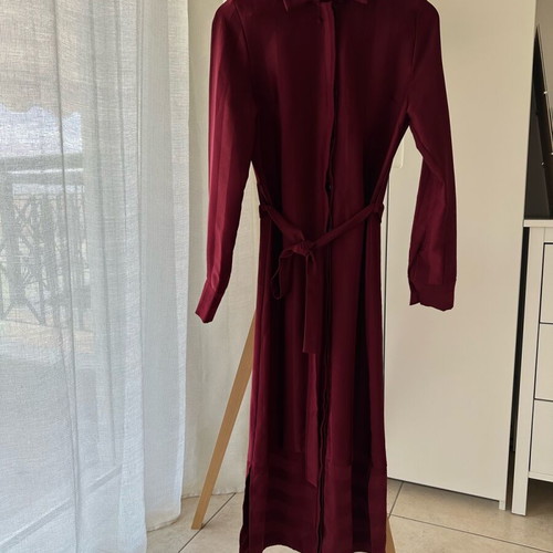 Bordeaux shirt dress Axel like new