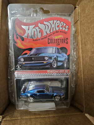 Hot Wheels RLC 70 Mustang Boss 302 new sealed numbered