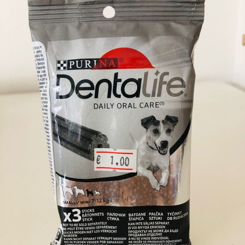Purina Dentalife Daily Oral Care Small Mini 3 Sticks new