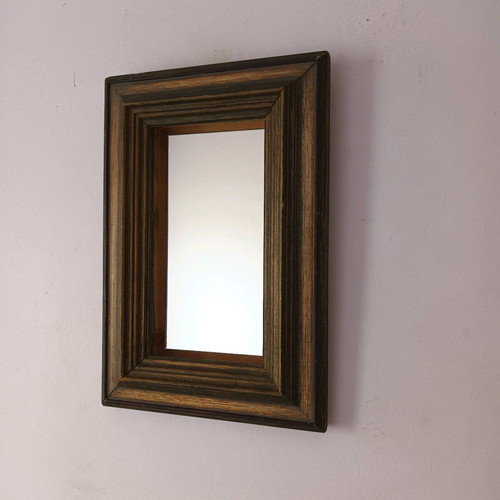 Mirror in frame used, dimensions 35x25 cm