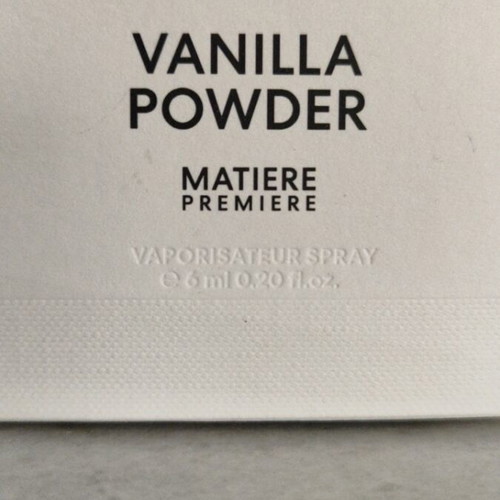 Vanilla Powder Matiere Premiere Eau de Parfum 6 ml tester