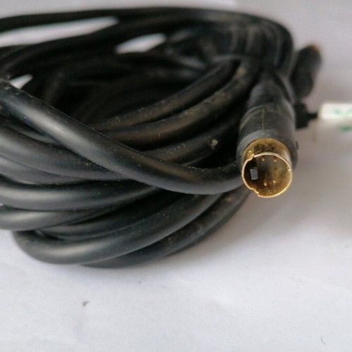 S-Video male cable 5m used