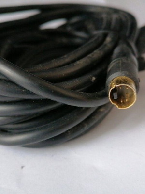 S-Video male cable 5m used