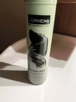 Lorvenn Colorfix Pure shampoo used, 80ml