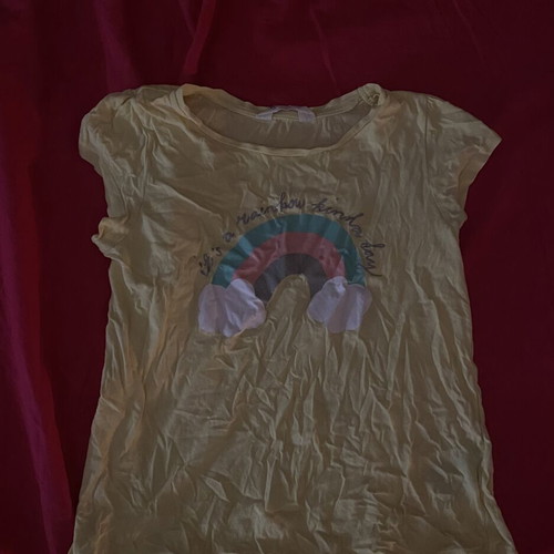 H&M Girls' T-shirt size 134 cm like new, colorful