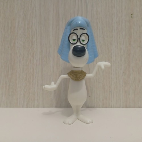 McDonalds Happy Meal 2014 Mr. Peabody and Sherman Egyptian Bobble Head Pharaoh