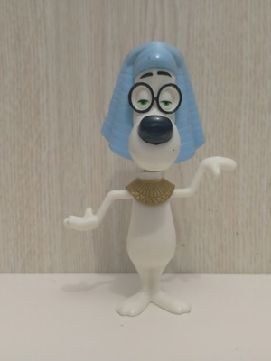 McDonalds Happy Meal 2014 Mr. Peabody and Sherman Egyptian Bobble Head Pharaoh