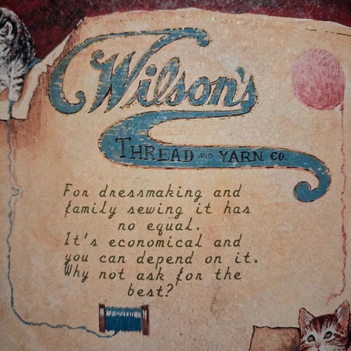 Vintage metal tin Wilson's The Nostalgia Collection like new