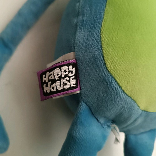 Plush frog used