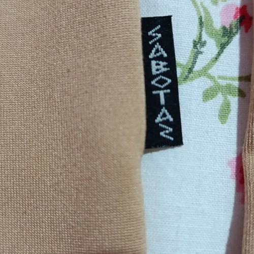 Sabotaz camel wrap blouse, size S