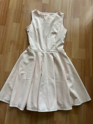 Peach color dress used, size S or M