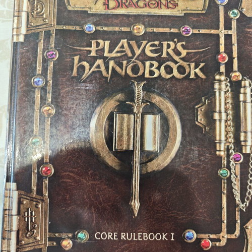 Dungeons and Dragons Core Rulebook 1 used, English