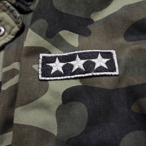 Camo parka jacket Medium like new