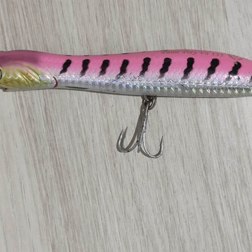 Savage Gear Panic Prey V2 105 and Pop Walker PW 80 topwater lures like new