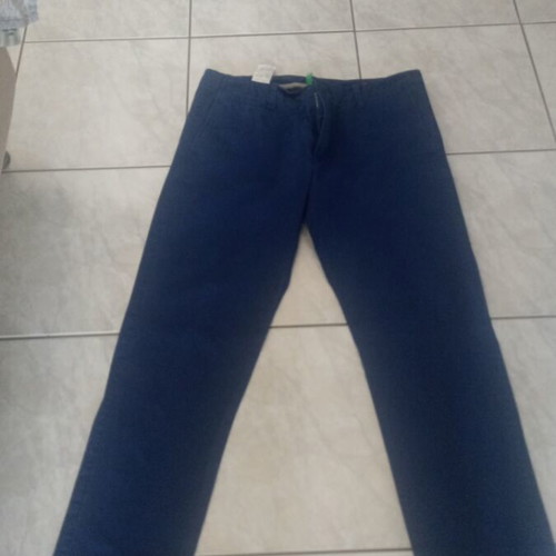 Men's pants United Colors of Benetton like new, blue, size 50