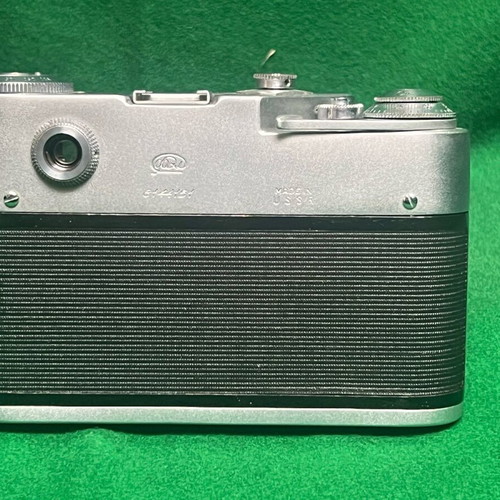 FED 4 rangefinder camera used with Industar-61 lens