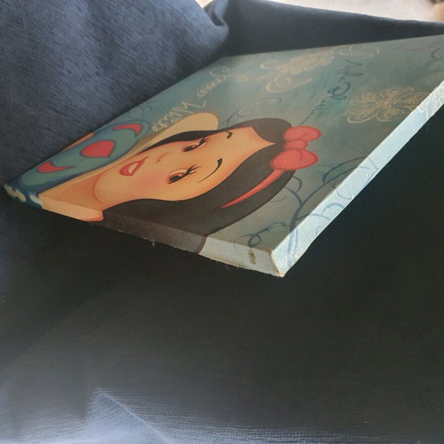 Snow White Art Print like new 35x35 cm