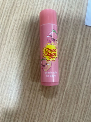 chupa chups lip balm ροδάκινο