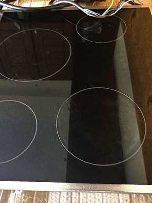 Miele Ceramic Hob 4 Zones with Inox Frame New