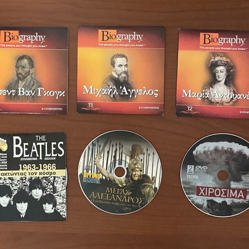 Collection of 13 DVDs historical World War II documentaries and biographies like new
