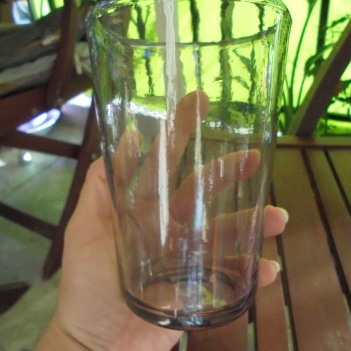 Veranda Muster glasses made of synthetic material, set of 2, new