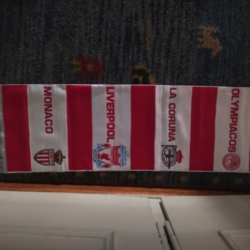 Collectible Olympiacos Scarf CL Group 04-05 Authentic New
