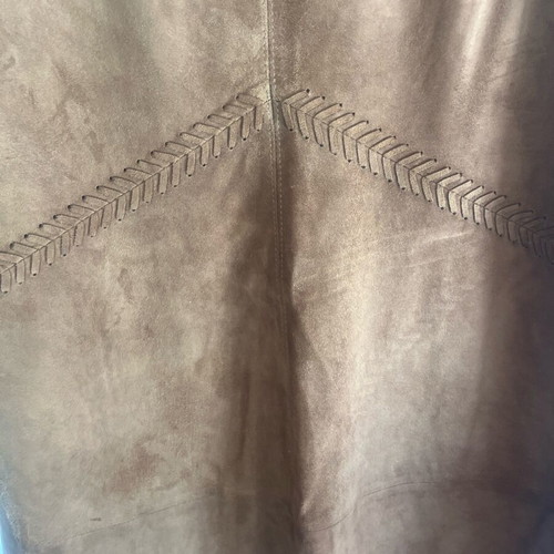 Leather skirt brown Gerry Weber new, size L