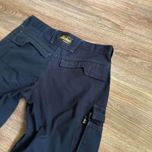 Snickers Cargo short work pants, size 44/M, blue