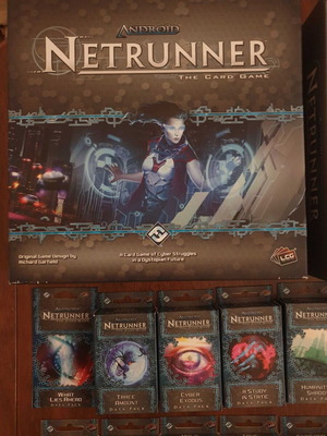 Android Netrunner Base Game and Expansions like new