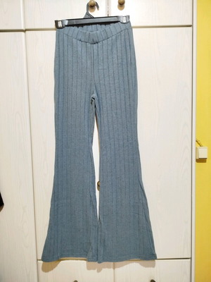Shein pants like new, size XS, blue, winter, elastic