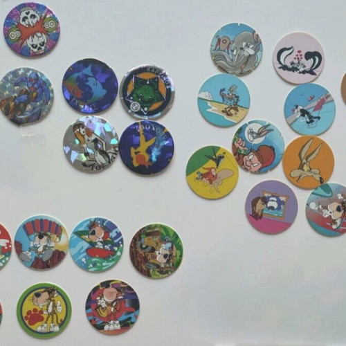 Tazos collection 31 pieces 90s like new