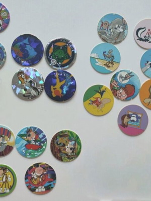 Tazos collection 31 pieces 90s like new