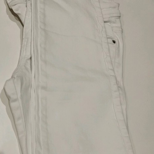 Pack of two white elastic Zara pants like new for 8-9 years old