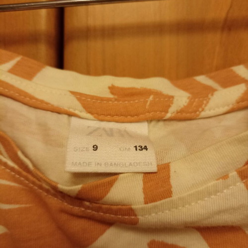 Zara blouses for 9 years old like new, size 134cm, pack of 2