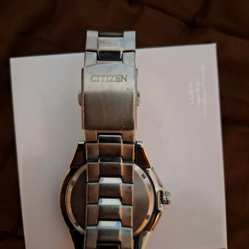 Citizen Titanium Eco Drive watch used, sapphire crystal