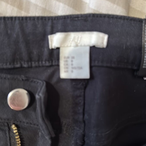 H&M Black Jeans Size 38 Like New