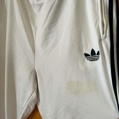 Adidas tracksuit like new, size 2XL, white and black