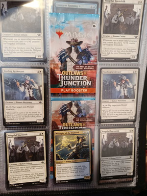 Magic The Gathering OTJ 2024 Album with 430 Cards like new