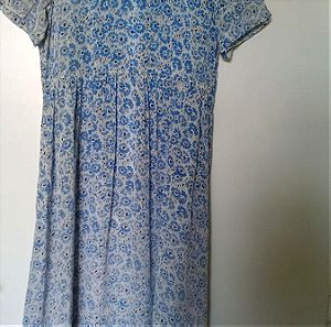 vintage φόρεμα floral midi