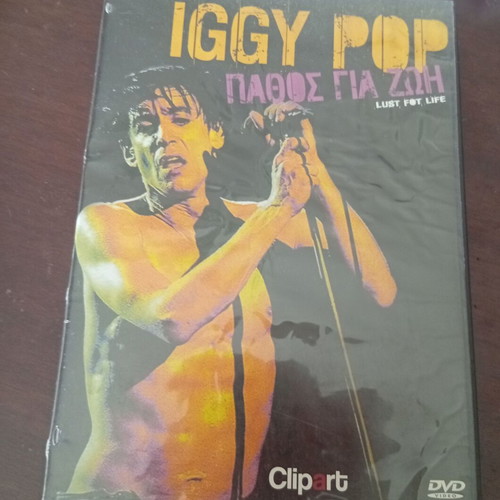 Iggy Pop Pathos Gia Zoi DVD used, biography
