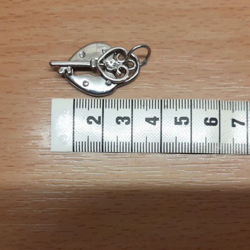 Pendant locks for jewelry, set of 3, new