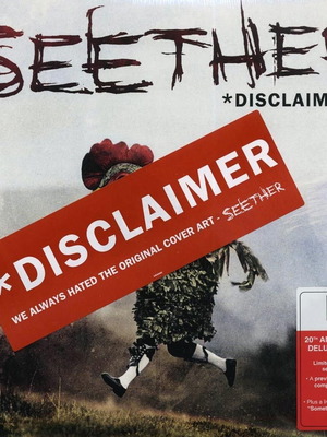 Seether Disclaimer 20ή Επετειακή Περιορισμένη Έκδοση 3LP βινύλιο καινούργιο