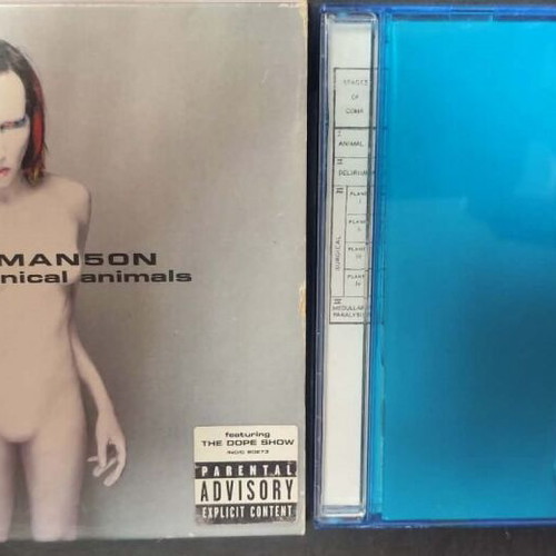 Marilyn Manson Mechanical Animals Limited Slipbox CD used