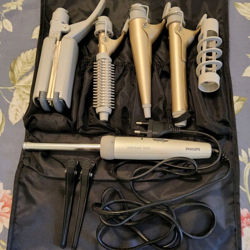 Philips SalonSuper Stylist hair styling set like new