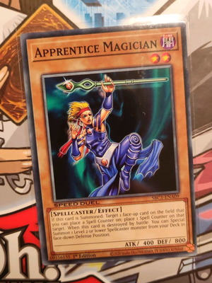 Apprentice Magician Yu-Gi-Oh! card used, collectible